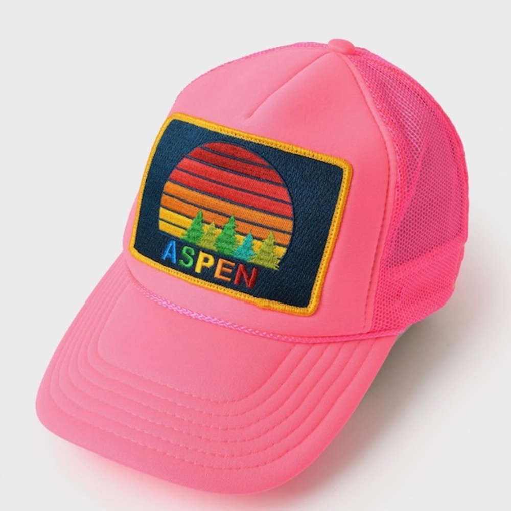 NWOT AVIATOR NATION ASPEN TRUCKER HAT - Picture 2 of 3
